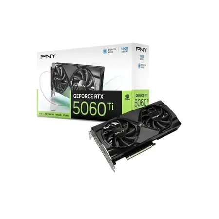 PNY RTX 5060 Ti Dual Fan 16GB GDDR7 Graphics Card (VCG5060T16DFXPB1)