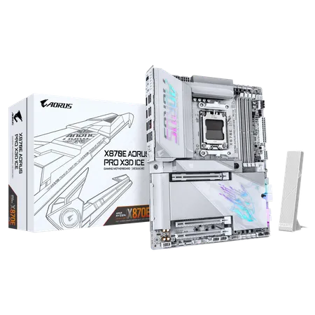 Gigabyte X870E Aorus Pro X3D Ice Motherboard (X870E AORUS PRO X3D ICE)