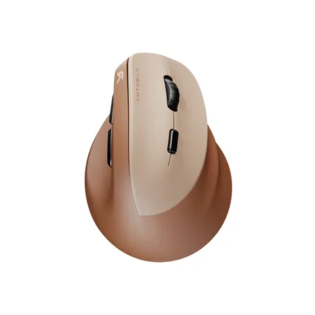 CYBEART Arcus wireless Ergonomic Gaming Mouse ( Mocha ) ( 2400DPI / 6 Macro Buttons )