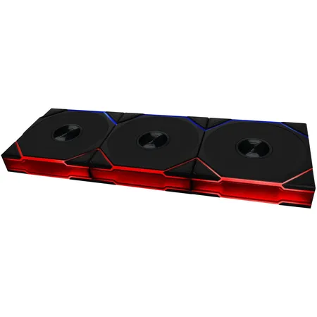 LIAN LI UNI FAN TL - WIRELESS 120 -TRIPLE PACK BLACK G99.12TL1W3B.IN