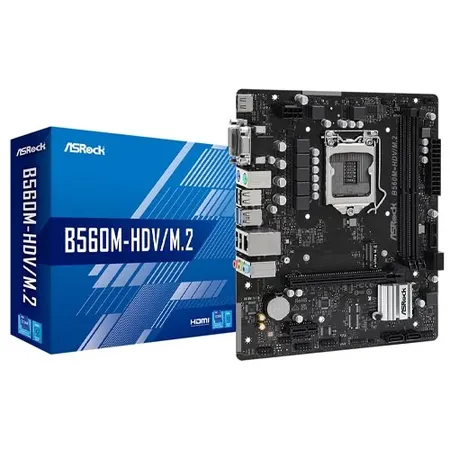 Asrock B560M-HDV/M.2 Intel B560 Micro ATX Motherboard
