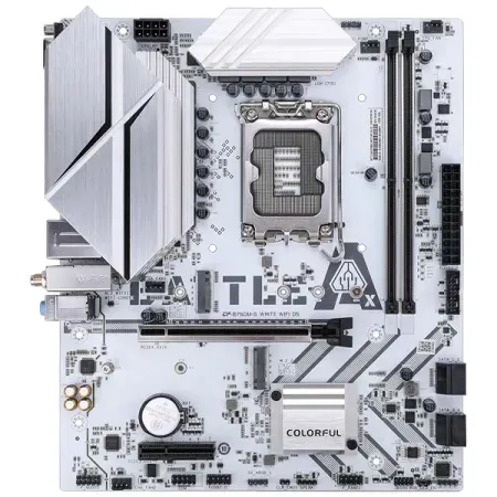 Colorful BATTLE-AX B760M-G WHITE WIFI D5 V20A M-ATX Motherboard