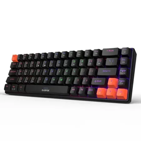 EvoFox Katana S Mini Wireless Mechanical Keyboard Red Switch – (White)