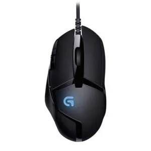 Logitech G402 Hyperion Fury Wired Fusion Engine Sensor Gaming Mouse with Adjustable DPI Up to 4000 and 8 Programmable Buttons