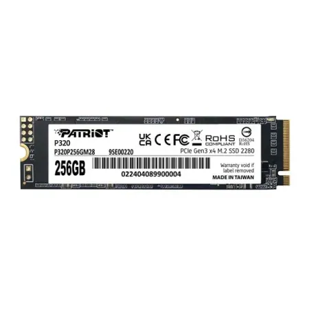 Patriot P320 256GB M.2 2280 PCIe Gen 3×4 SSD