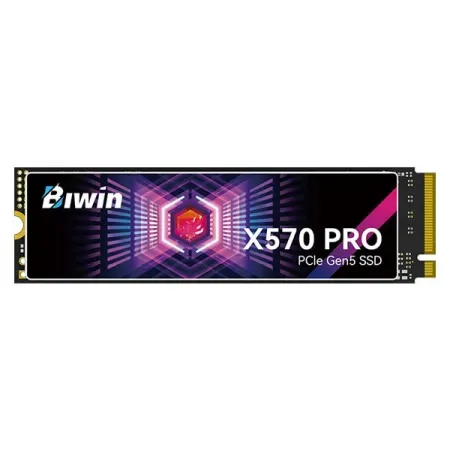 BIWIN Black Opal X570 PRO 2TB Gen5×4 NVMe M.2 2280 PCIe Internal Gaming SSD