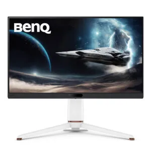 BenQ MOBIUZ EX271Q 27 Inch 2K 180Hz 1ms Gaming Monitor, AI Detail Enhancement, DP 1.4, HDMI 2.0, 65W USB-C, 95% P3, DisplayHDR 400, AMD Freesync, KVM, Pixsoul Engine, Remote Control, Best for AAA Games