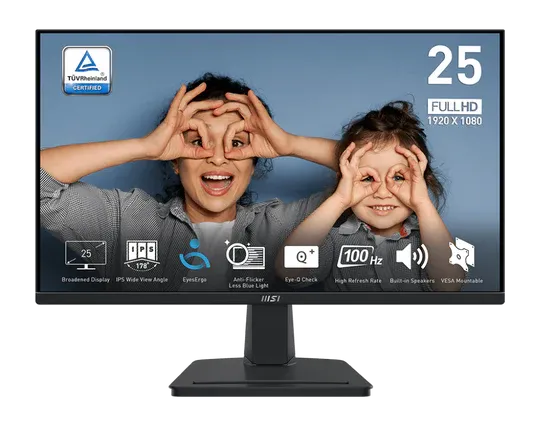 MSI PRO MP251 25 INCH FHD BUSINESS MONITOR (PRO-MP251)