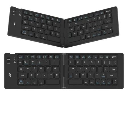 ANT ESPORTS WK150 FOLDABLE BLUETOOTH KEYBOARD BLACK (R-41285455) (ETA-SD-20241110951)