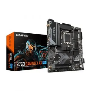 Gigabyte B760 Gaming X Ax Wifi Lga1700 Atx Motherboard (GA-B760-GAMING-X-AX-D5)