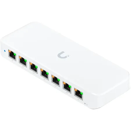 Ubiquiti USW-Ultra-210W Layer 2 8-Port Gigabit PoE Switch Compact Design
