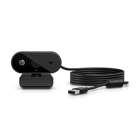 HP 320 FHD Webcam - USB-A Computer Camera with Mic & Privacy Cover - for Desktop, Laptop, & Chromebook