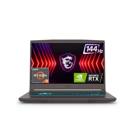 MSI THIN A15 B7UC-481IN [R7-7735HS/16GB/1TB SSD/WIN11 HOME/15.6"/4GB-RTX3050 GRAPHICS/2 YEAR(S)/GREY]