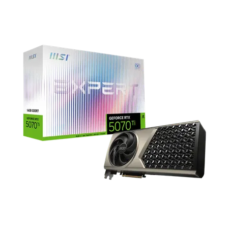 MSI GeForce RTX 5070 TI Expert OC 16GB Nvidia Graphic Card