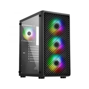 Ant Esports 211 Air ARGB (ATX) Mid Tower Gaming Cabinet - Black