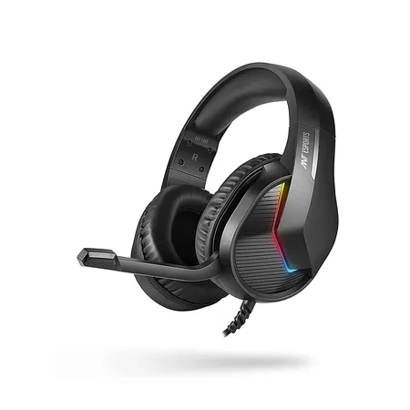 ANT ESPORTS H1000 Pro RGB Wired 3.5MM / USB Gaming Headphone ( PC / Playstation / Xbox / Mac ) ( Black )