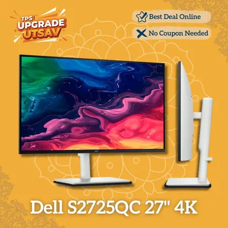 Dell S2725HQS 27" 120Hz 4K UHD IPS Monitor with Built-in Dual 5W Speakers