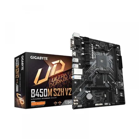 GIGABYTE AMD B450M S2H Ultra Durable DDR4 AMD Motherboard