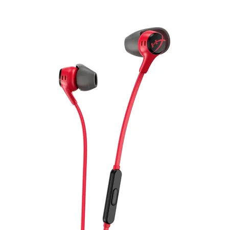 HYPERX CLOUD EARBUDS II GAMING EARBUDS WITH MIC-RED (705L8AA),IN-EAR,WIRED