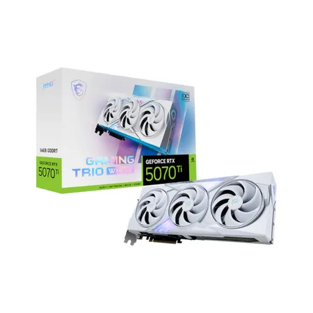 MSI GeForce RTX 5070 Ti Gaming Trio White 16GB Nvidia Graphic Card