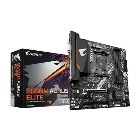 GIGABYTE B550M AORUS ELITE AX WiFi Ultra Durable AMD AM4 Micro ATX DDR4 Motherboard