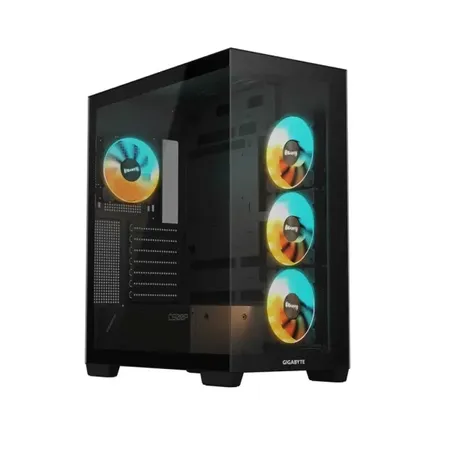 GIGABYTE C500 Panoramic Stealth ARGB ATX Mid Tower Cabinet ( Black )