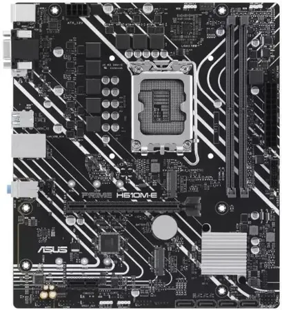 ASUS Prime H610M-E DDR5 (LGA 1700) mATX LGA 1700Socket Micro-ATX Intel H610 Chipset DDR5 Motherboard for Desktop