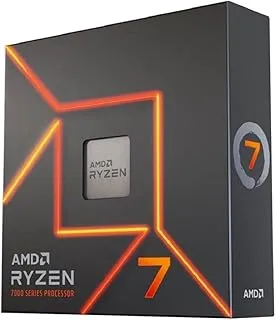 AMD 7000 Series Ryzen 7 7700X Desktop Processor 8 cores 16 Threads 40 MB Cache 4.5 GHz Up to 5.4 GHz Socket AM5, 600 Series Chipset (100-100000591WOF)