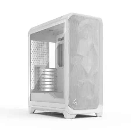 Fractal Design Meshify 3 TG Clear Tint ATX Mid Tower PC Case (White)