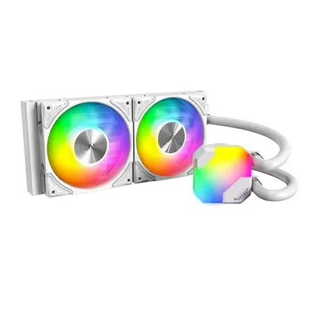 Montech HyperFlow ARGB 240 CPU Liquid Cooler White (HYPERFLOW-ARGB-240-WHITE)