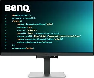 BenQ RD320U 31.5” 4K 3840x2160 IPS Black Programming Monitor with Backlight| 90W USB Type-C| 98% P3|Advanced Coding Modes|Nano-Matte Panel|KVM|Night Hours Protection|Coding HotKey|Ergonomic Design