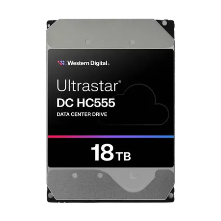 Western Digital Ultrastar DC HC555 18TB 3.5" SATA 7200RPM Data Center Hard Drive