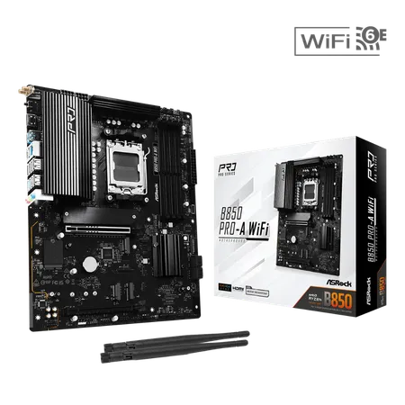 ASROCK B850 Pro-A Wifi6e AMD Motherboard