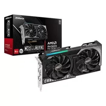 Asrock AMD Radeon RX 9060 XT Challenger 16GB OC Graphic Card RX9060XT CL 16GO