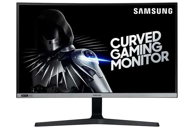 SAMSUNG 27 INCH LC27RG50FQW FHD 240HZ CURVED GAMING MONITOR