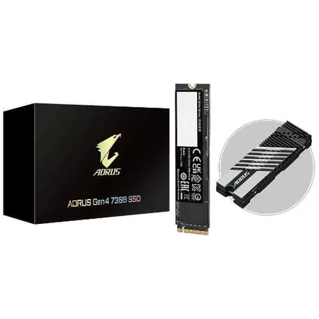 Gigabyte AORUS 2TB 7300 Gen4 NVMe (w/o heat spreader) Internal SSD