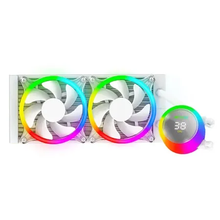 Ant Esports Ice Chroma 240 Argb 240mm Liquid Cooler Black (ICE-CHROMA-240-ARGB-BLACK)
