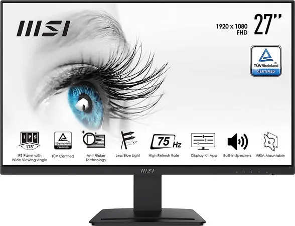 MSI Pro MP273 E14A 27 Inch Business Monitor