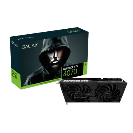 GALAX GeForce RTX 4070 (1-Click OC) 2X 12GB Nvidia Graphic Card