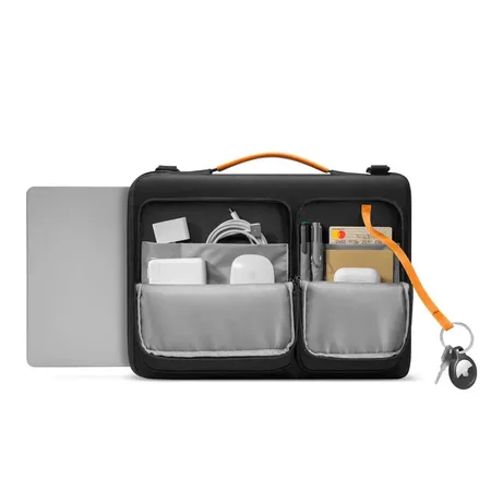 TOMTOC DEFENDER-A42 LAPTOP BRIEFCASE 15.6 INCH-GRAY