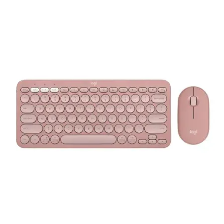Logitech Pebble 2 Wireless Keyboard and Mouse Combo For Mac (Blue)