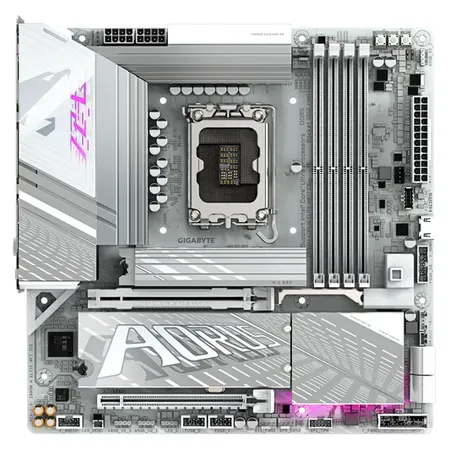 Gigabyte Z890M AORUS ELITE WI-FI 7 ICE Intel Z890 LGA1851 DDR5 Micro ATX Motherboard
