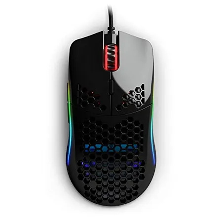 GLOROIUS Model O Wired Ambidextrous Gaming Mouse ( 12000DPI / 6 Macro Buttons ) ( Go- Black )