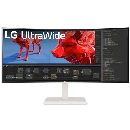 LG 38WR85QC-W (37.5",95CM) ULTRAWIDE QHD MONITOR,WHITE