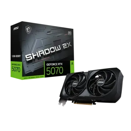 MSI RTX 5070 Shadow 2X OC 12GB GDDR7 Graphics Card (G5070-12S2C)