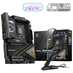 MSI MEG Z890 Ace DDR5 Intel LGA 1851 ATX WiFi 7 PCIe 5.0 Gaming Motherboard