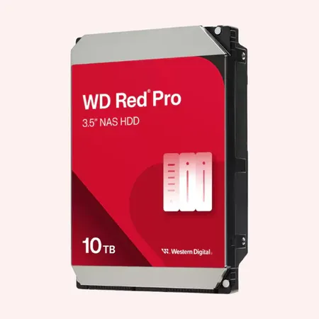 Western Digital Red Pro 10TB 3.5 inch 7200 RPM 512MB Cache NAS Internal Hard Drive WD103KFBX