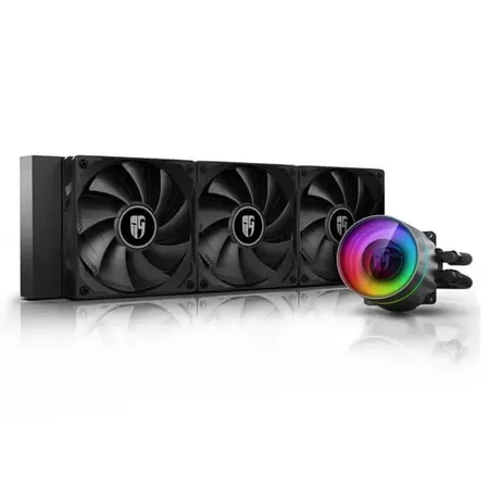 DEEPCOOL GAMERSTORM CASTLE 360EX WHITE RGB ALL IN ONE 360MM CPU LIQUID COOLER (DP-GS-H12W-CSL360EXWH)