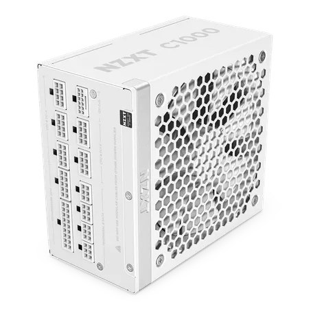 NZXT C1000 1000W Full Modular 80 Plus Gold ATX 3.1 SMPS Power Supply-White