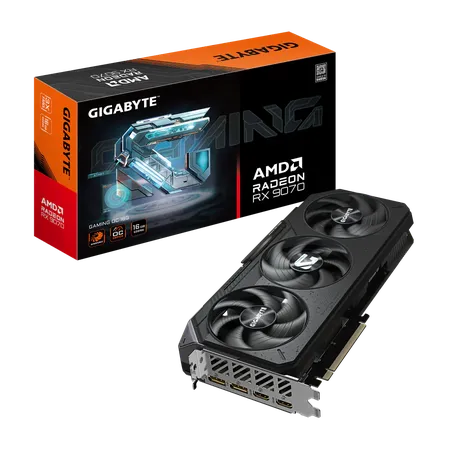 Gigabyte Radeon RX 9070 Gaming OC 16GB GDDR6 Graphics Card GV-R9070GAMING-OC-16GD
